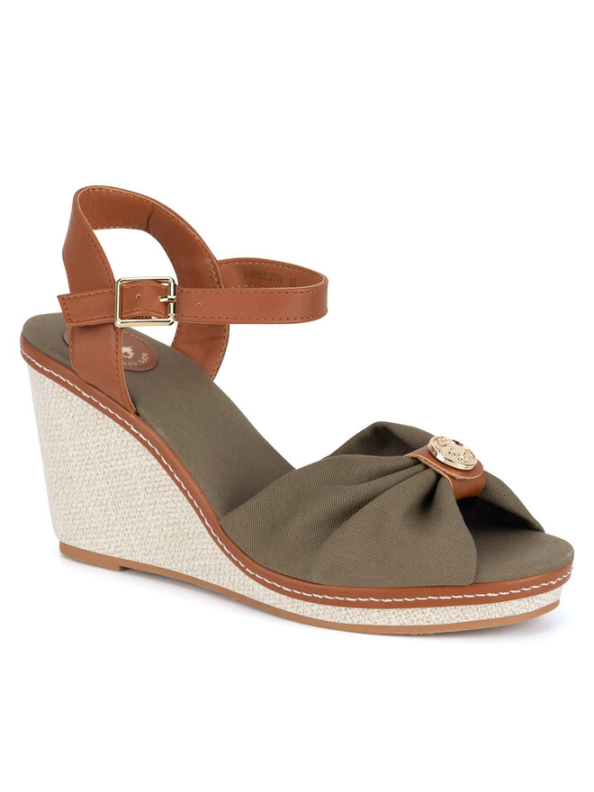 Beverly Hills Polo Club Sandály Beverly Hills Polo Club WYL3888-4 Khaki