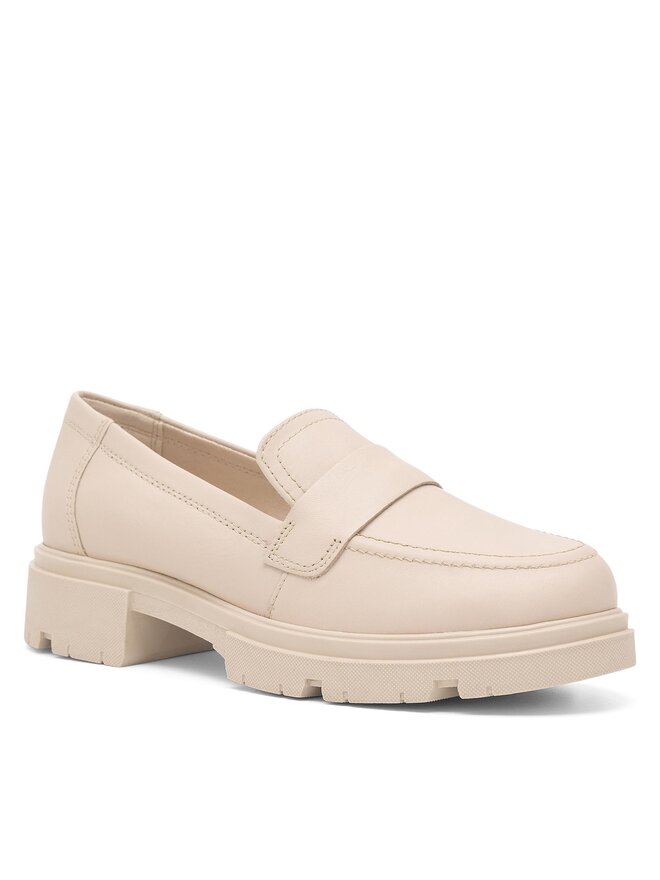 Sarah Karen Loafersy Sarah Karen ARC-LAMI-01 Beżowy