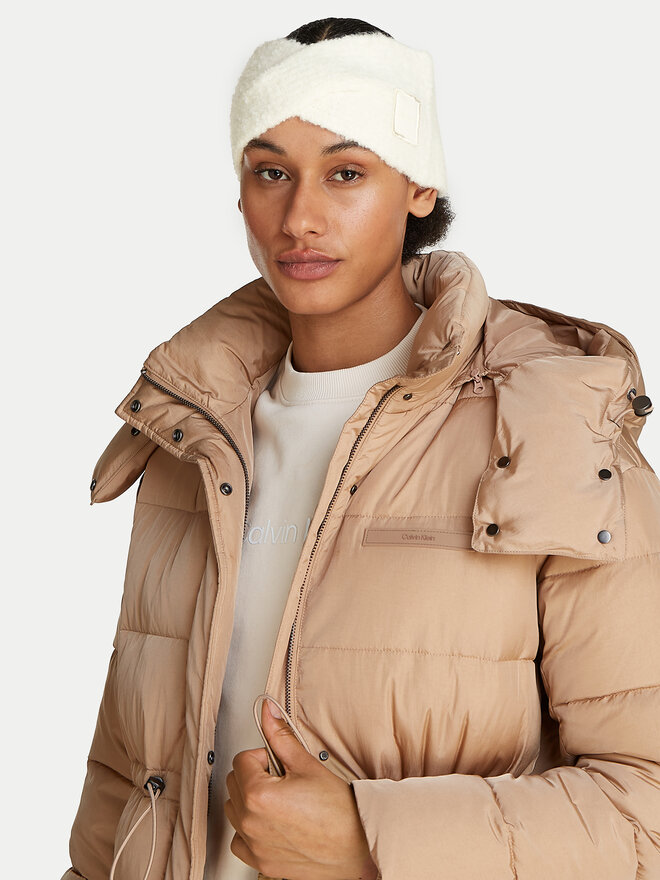Calvin Klein Trak iz blaga Calvin Klein Modern Patch K60K612694 Écru