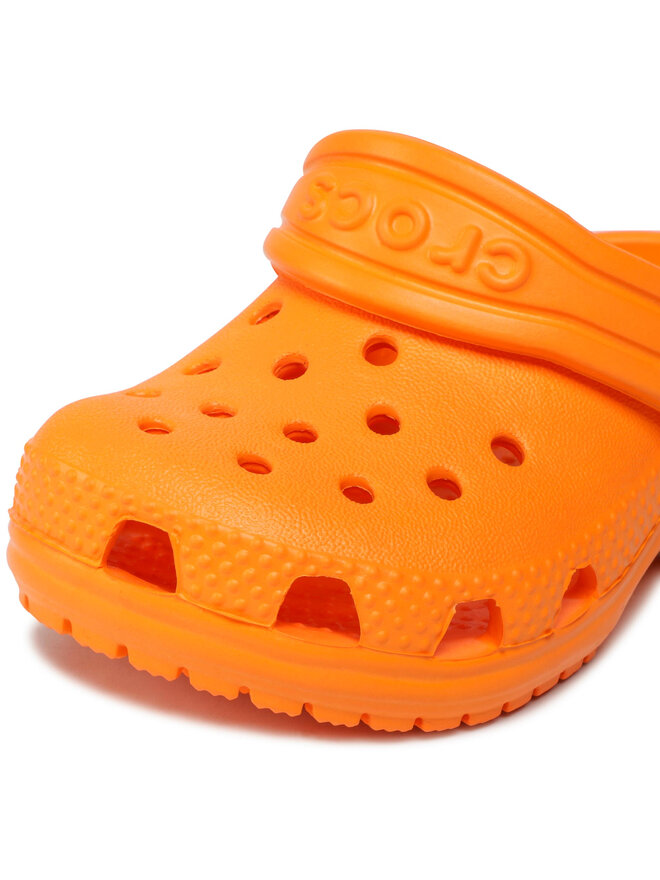Crocs Klapki Crocs Classic Clog T 206990 Pomarańczowy