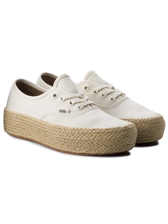 Vans Espadrilles Vans Authentic Platfor VN0A3NAQFS8 Beige