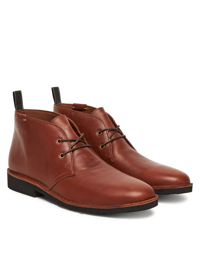 Polo Ralph Lauren Gležnjarji Polo Ralph Lauren Talan Leather Chukka Boot 812913548001 Rjava