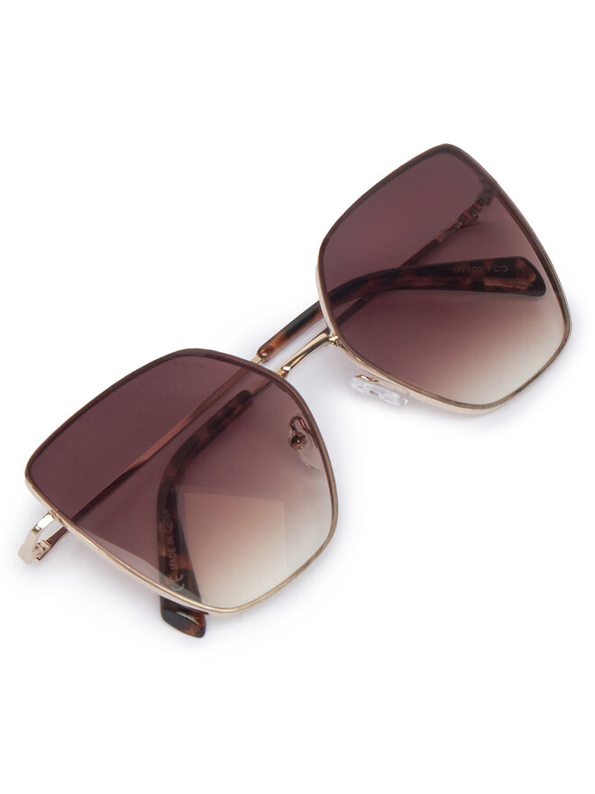 JENNY Okulary przeciwsłoneczne JENNY 4WF-005-SS25 Brązowy