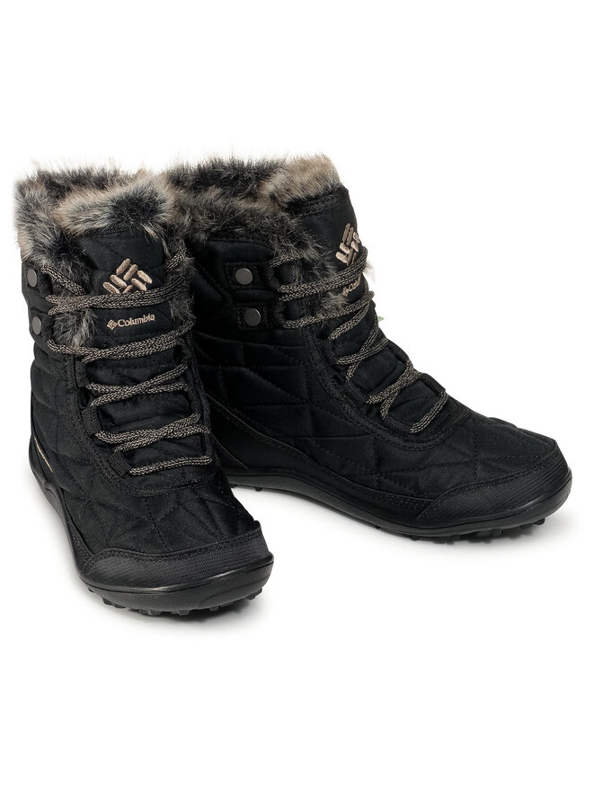 Columbia Μπότες Χιονιού Columbia Minx™ Shorty III BL591010 Μαύρο