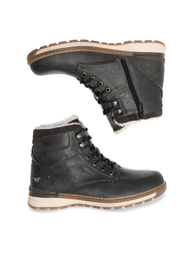 Mustang Botines planos Mustang 4141-604 Gris