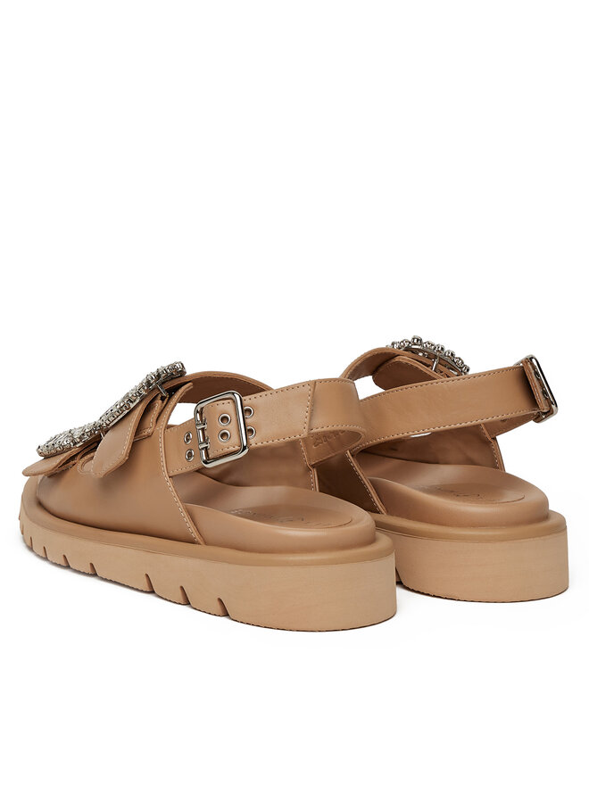Eva Minge Sandalen Eva Minge SNOWDROP-I75-563 Beige