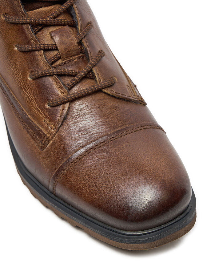 Bugatti Schnürschuhe Bugatti 321-A0U3L-3500 Braun