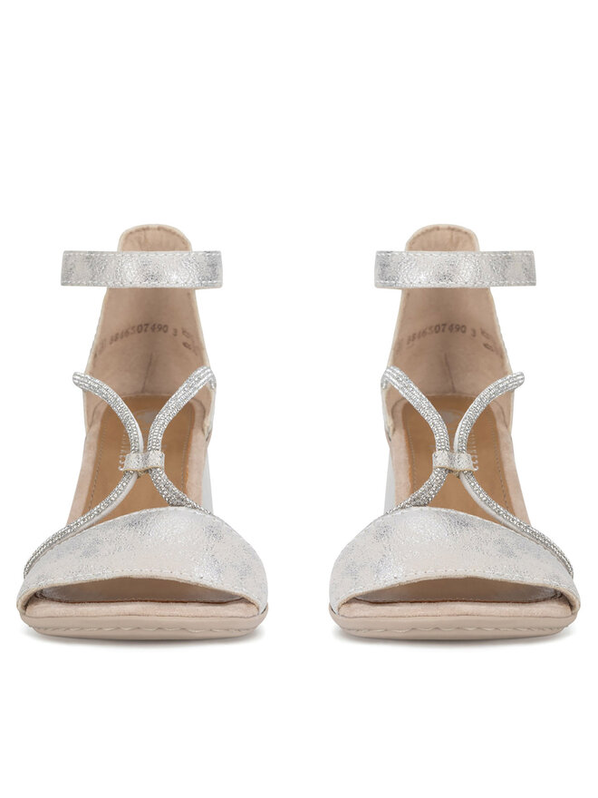 Rieker Sandalen Rieker 64654-40 Silberfarben