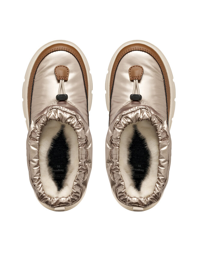 Geox Cizme de zăpadă Geox J Willaboom B A J46HWE 0LVBC CB5R6 S Auriu