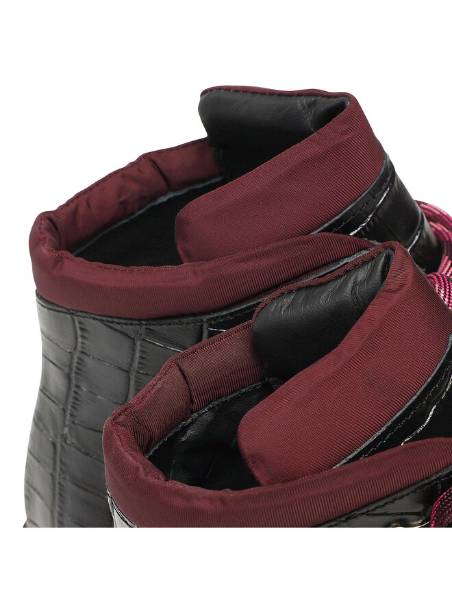PINKO Schnürstiefeletten Pinko Zenzero Scarpa AI 22-23 BLKS1 1H2134 A07K Schwarz