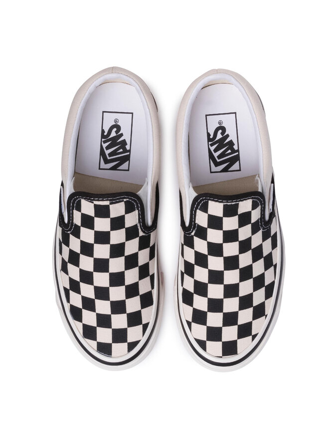 Sneakers aus Stoff Vans Classic Slip On 9 VN0A3JEXWVP1 WeiB eschuhe