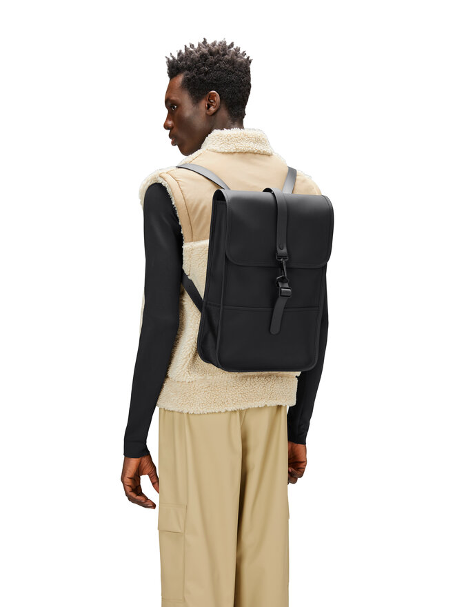 Rains Rucksack Rains Backpack Mini W3 13020 Schwarz