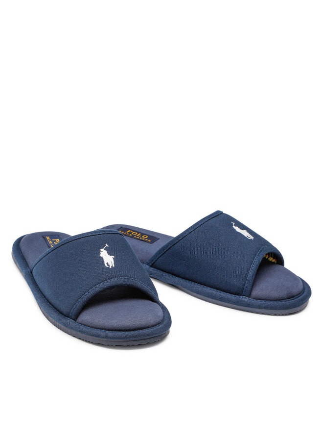 Polo Ralph Lauren Hausschuhe Polo Ralph Lauren Antero RF103610 Dunkelblau