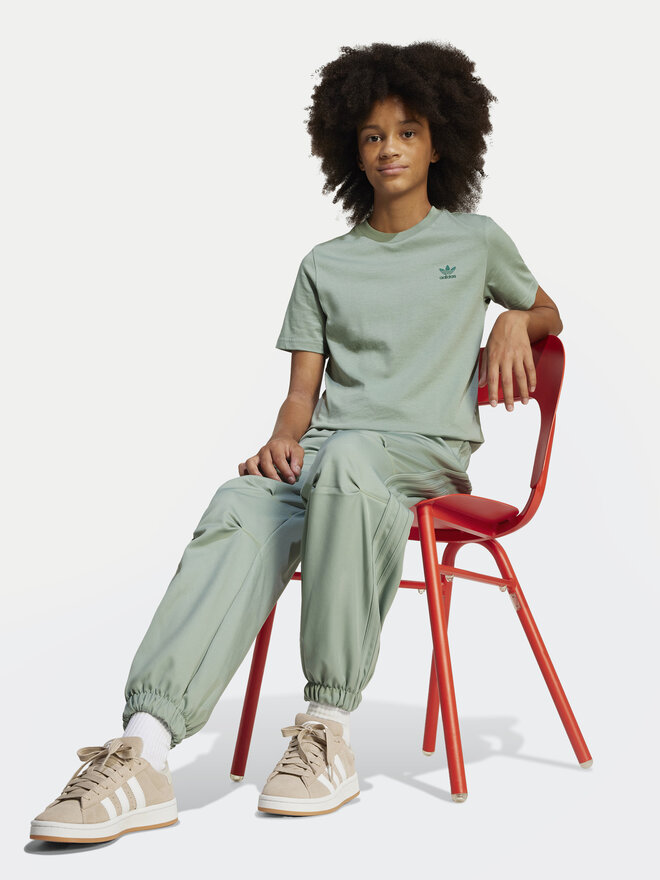 adidas adidas Marškinėliai JC8418 Žalia Regular Fit