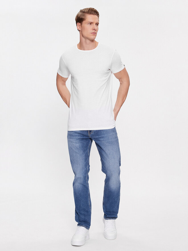 Puma Puma Σετ 2 T-Shirts Basic 935016 Λευκό Regular Fit