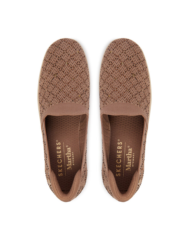 Skechers Halbschuhe Skechers Martha Stewart: Pier-Lite - My Reflection 188019/MOC Braun