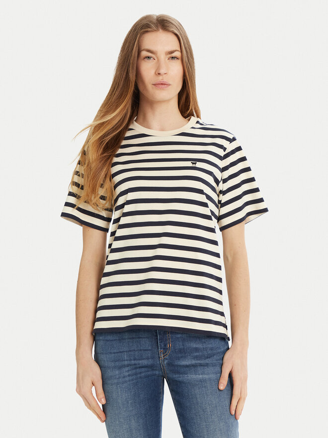 Weekend Max Mara Weekend Max Mara Marškinėliai Satrapo 2515971031 Tamsiai mėlyna Regular Fit
