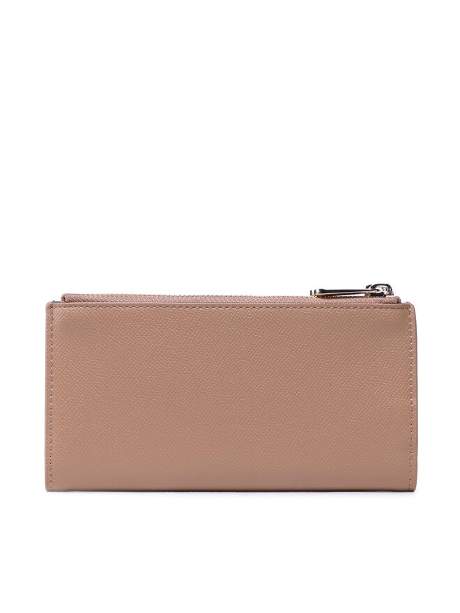Tommy Hilfiger Geldbörse Tommy Hilfiger Honey Slim Wallet AW0AW10546 Braun
