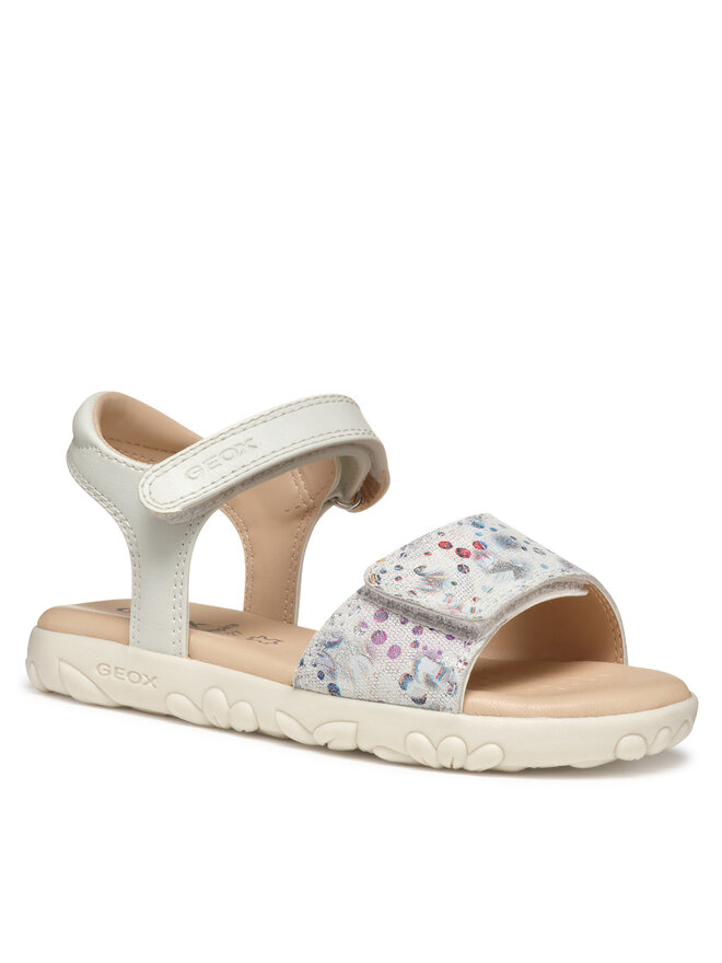 Geox Sandalen Geox J Haiti J028ZA 007BC C1714 D Weiß