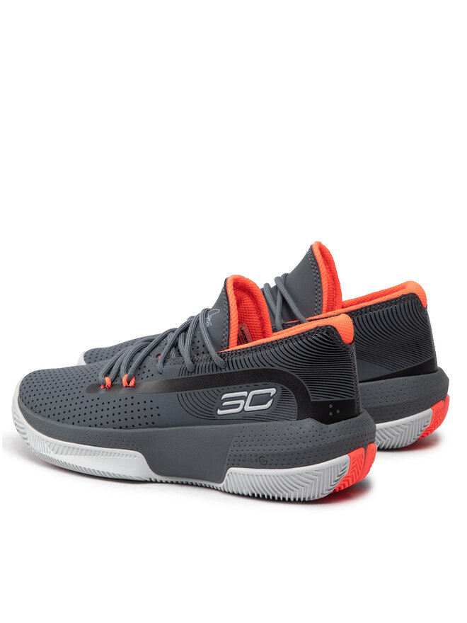 Under Armour Μπασκετικά Παπούτσια Under Armour Ua Sc 3Zero III 3022048-102 Γκρι