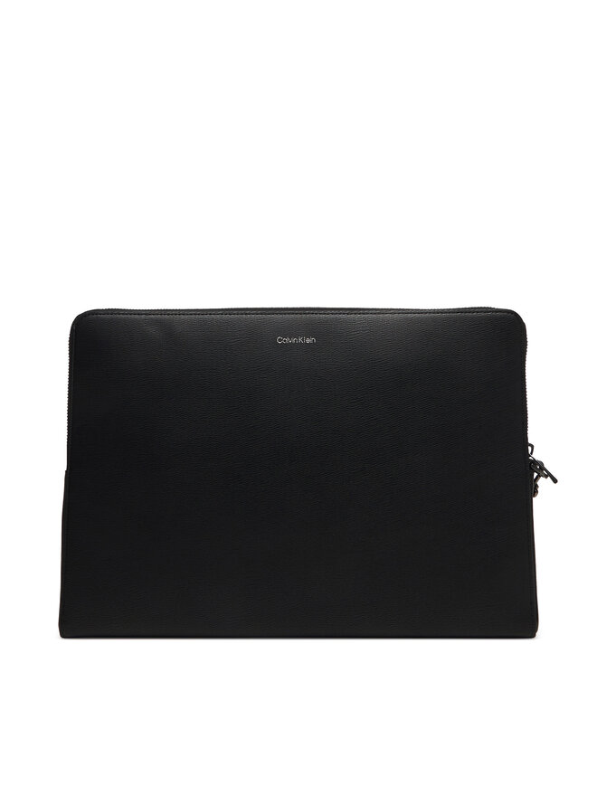 Calvin Klein Tablet-Etui Calvin Klein Emblem Hw Laptop Sleeve LV04D1171G Schwarz