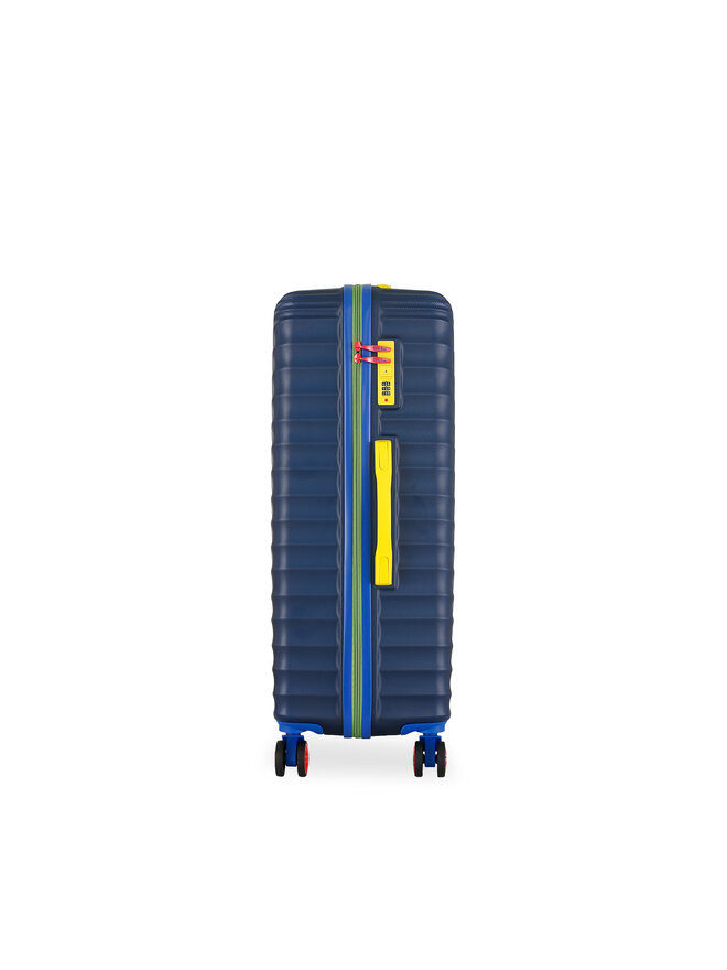 Semi Line Μεγάλη Βαλίτσα Semi Line T5937-3 Σκούρο μπλε