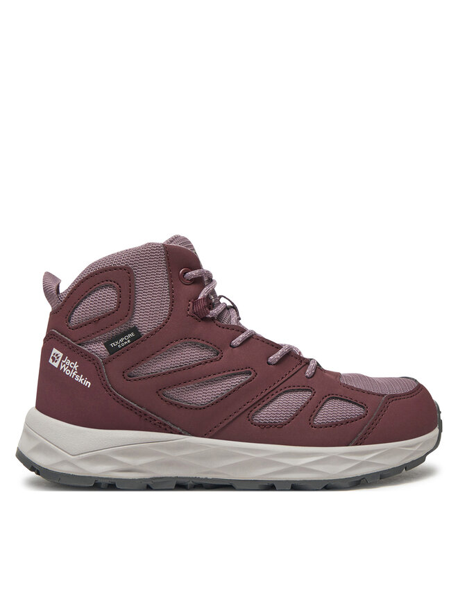 Jack Wolfskin Trekkingi Jack Wolfskin Woodland 2 Texapore Mid K 4059831 Fioletowy