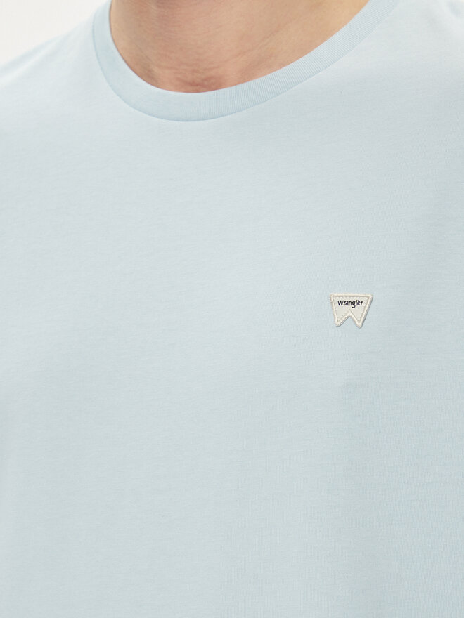 Wrangler Wrangler Camiseta Sign Off 112350436 Azul Regular Fit