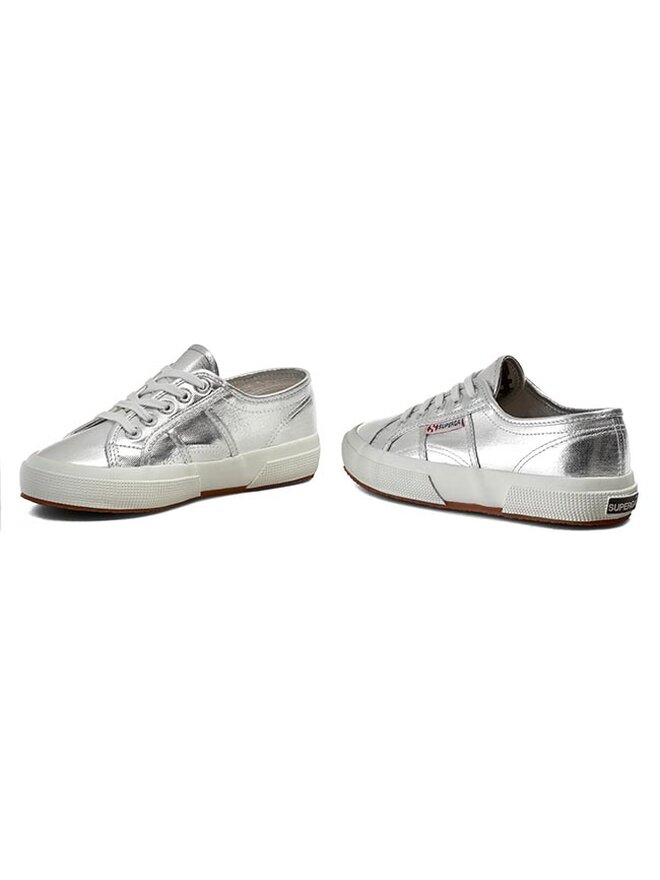 Sneakers aus Stoff Superga 2750 Cotmetu S002HG0 Silberfarben eschuhe
