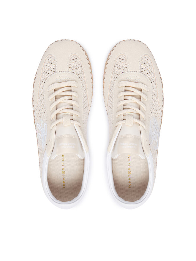 Tommy Hilfiger Espadrilles Tommy Hilfiger Th Heritage Rope Sneaker FW0FW09406 Beige