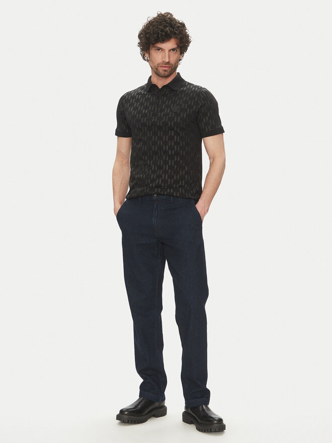 KARL LAGERFELD KARL LAGERFELD Poloshirt 745070 552251 Schwarz Regular Fit