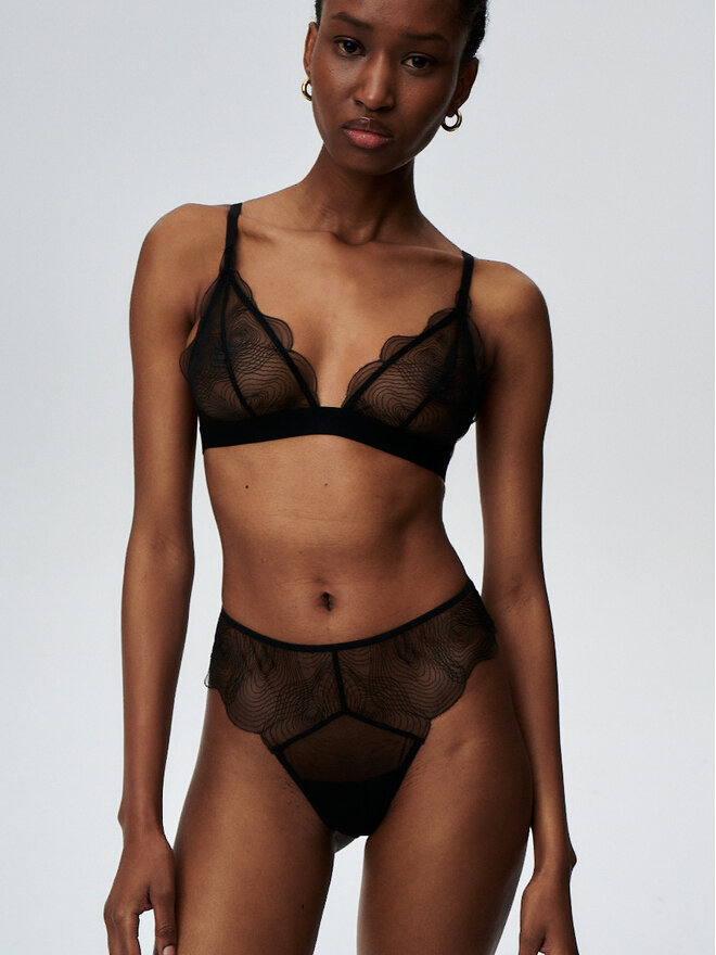 Undress Code Undress Code Στρίνγκ Bliss 582 Μαύρο