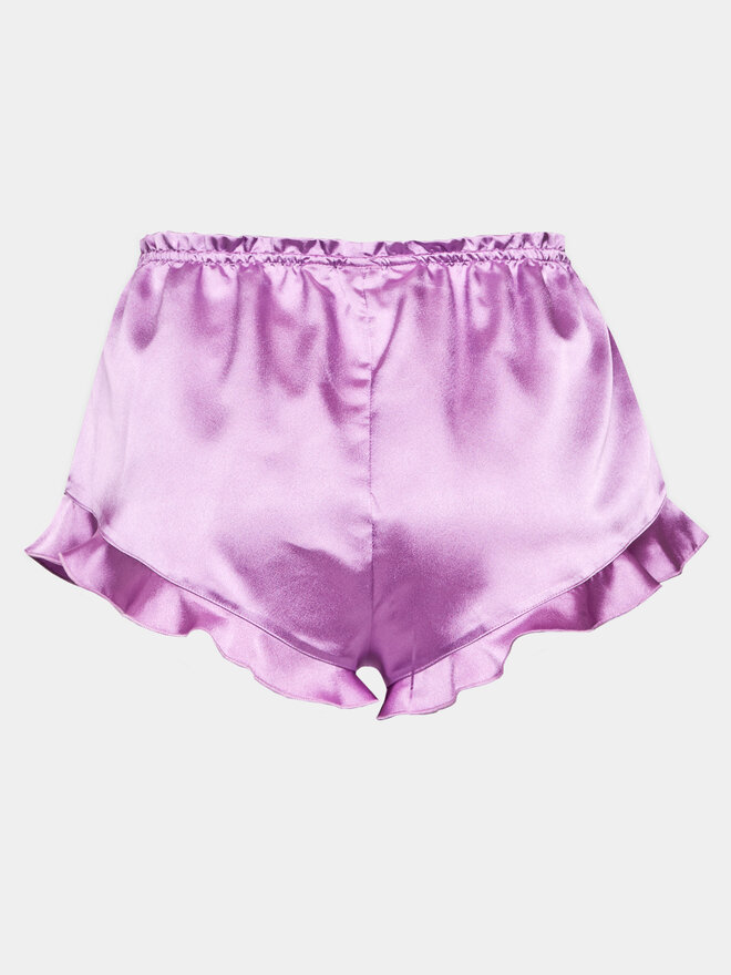 Hunkemöller Hunkemöller Pižamos šortai 203158 Violetinė Comfortable Fit