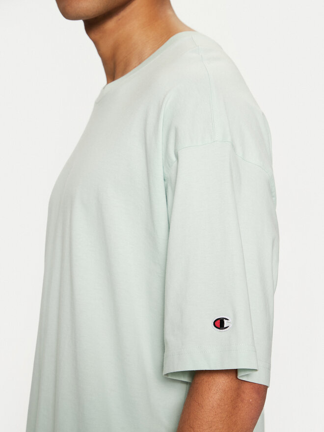 Champion Champion T-Shirt 220279 Grün Relaxed Fit