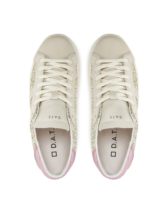 D.A.T.E. Sneakersy D.A.T.E. W421-HL-GL Srebrny