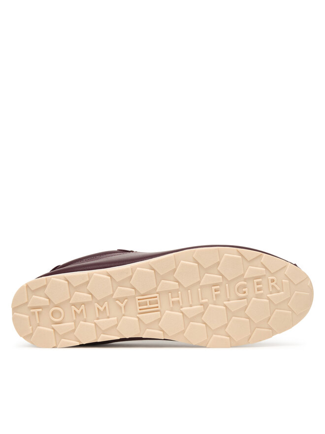 Tommy Hilfiger Sportcipők Tommy Hilfiger Th Low Profile Runner FW0FW08951 Bordó
