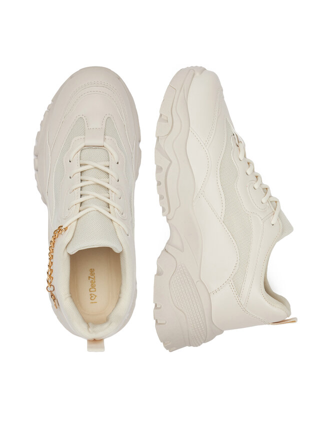 DeeZee Sneakersy DeeZee NF142 Beżowy