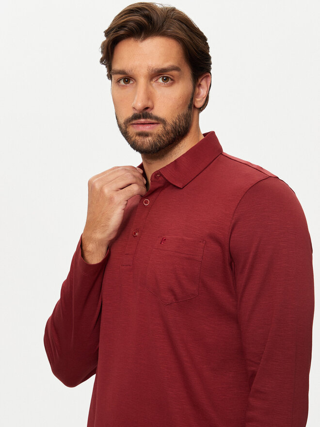 Pierre Cardin Pierre Cardin Poloshirt C5 30604.3055 Dunkelrot Regular Fit