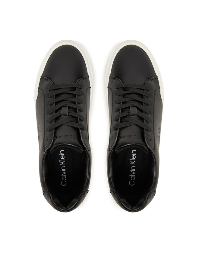 Calvin Klein Αθλητικά Calvin Klein Chunky Cupsole Laceup Lth Wn YW0YW01947 Μαύρο