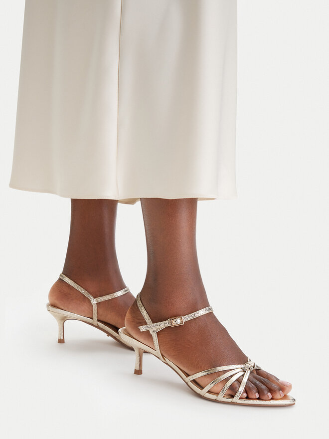 DeeZee Sandalen DeeZee CEO-CWBF17702 Goldfarben