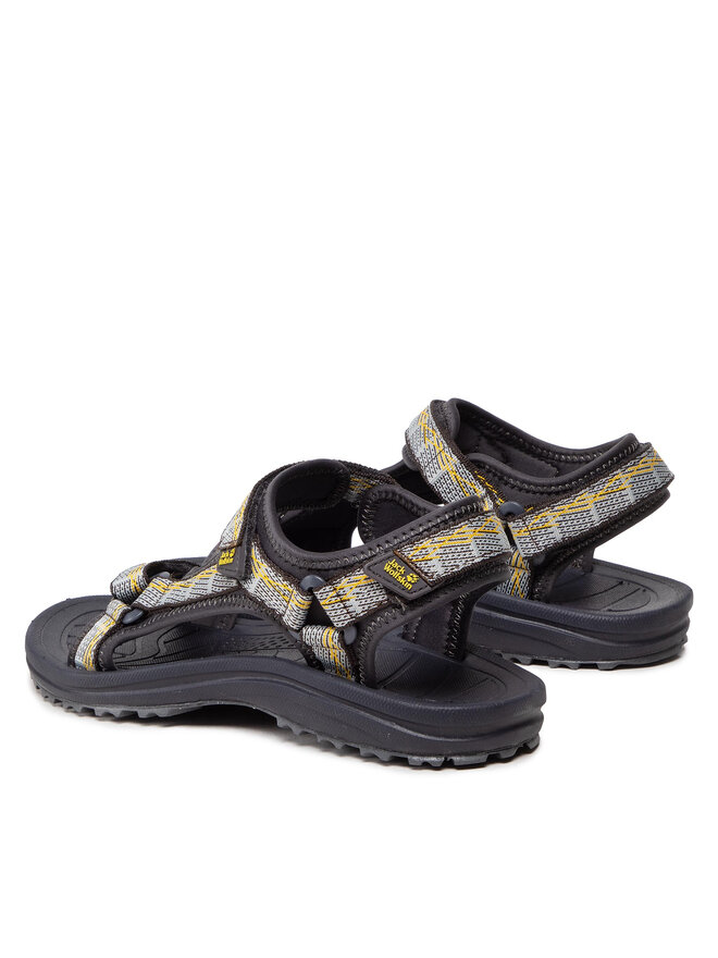 Jack Wolfskin Босоніжки Jack Wolfskin Wave Breaker M 4052011 Сірий