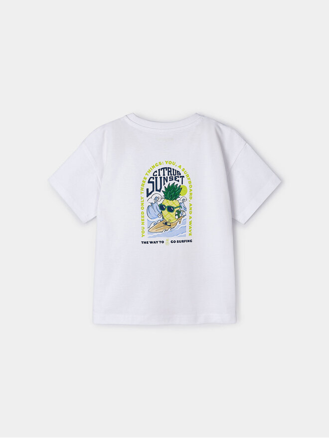 Mayoral Mayoral Camiseta 3023 Blanco Regular Fit