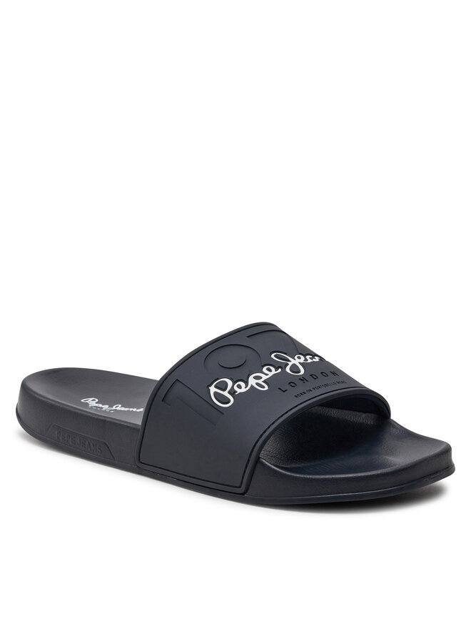 Ciabatte Pepe Jeans Slider Young M PMS70147 Blu scuro escarpe