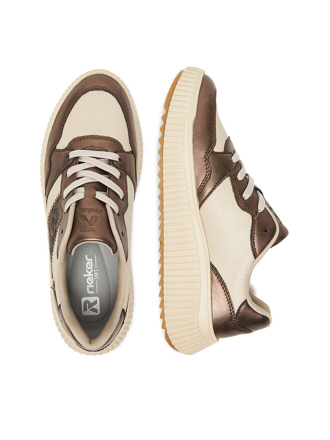 Rieker Zapatillas Rieker W1702-60 Beis
