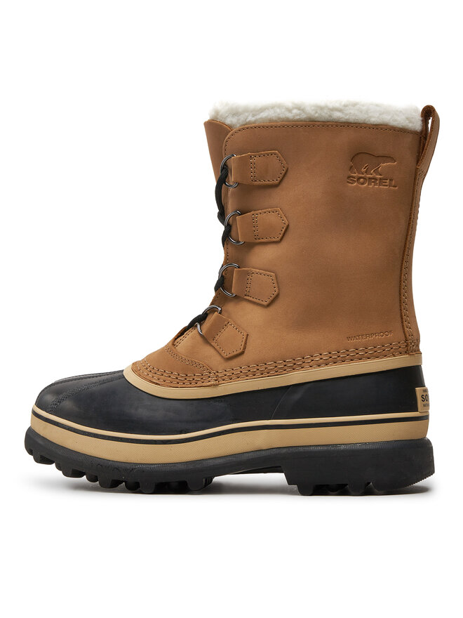 Sorel Μπότες Χιονιού Sorel Caribou NM1000 Καφέ