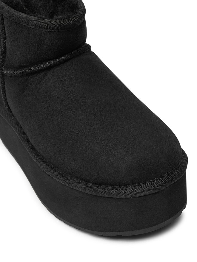EMU Australia Μπότες Χιονιού EMU Australia Stinger Micro Flatform W13082 Μαύρο
