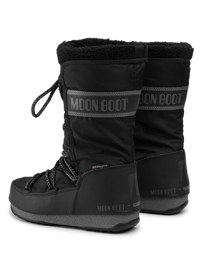 Moon Boot Schneeschuhe Moon Boot Monaco Wool Wp 240089001 Schwarz