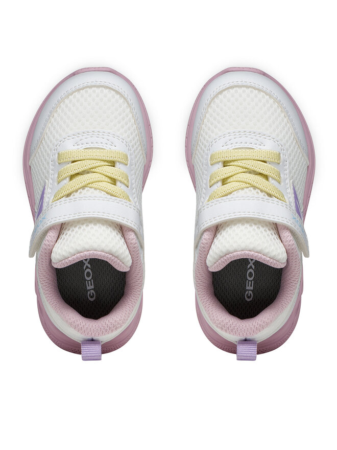 Geox Sneakers Geox B Sprintye Girl B454TD 01454 C0406 Weiß