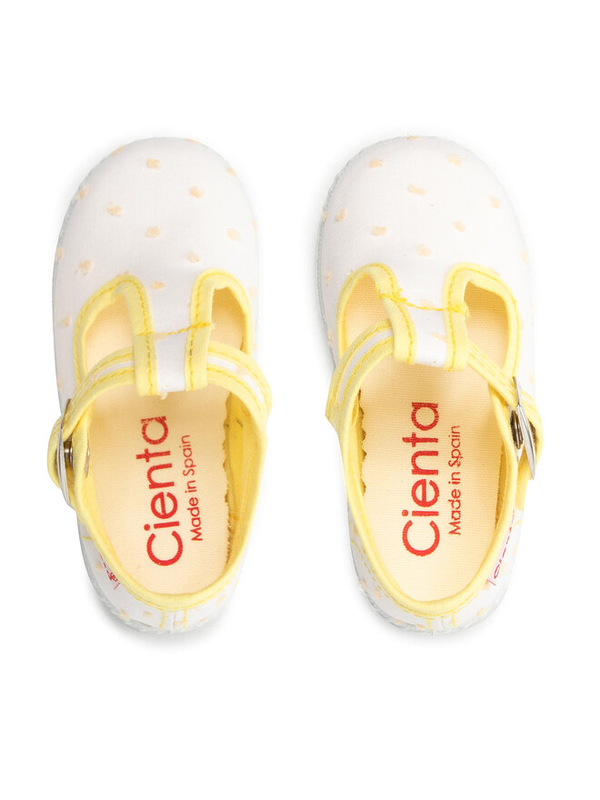Cienta Pantofi Cienta 51049 Alb