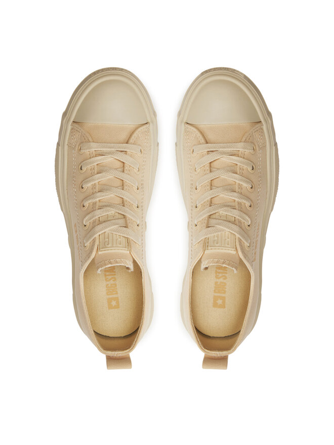 Big Star Shoes Кеди Big Star Shoes NN274854 Бежевий